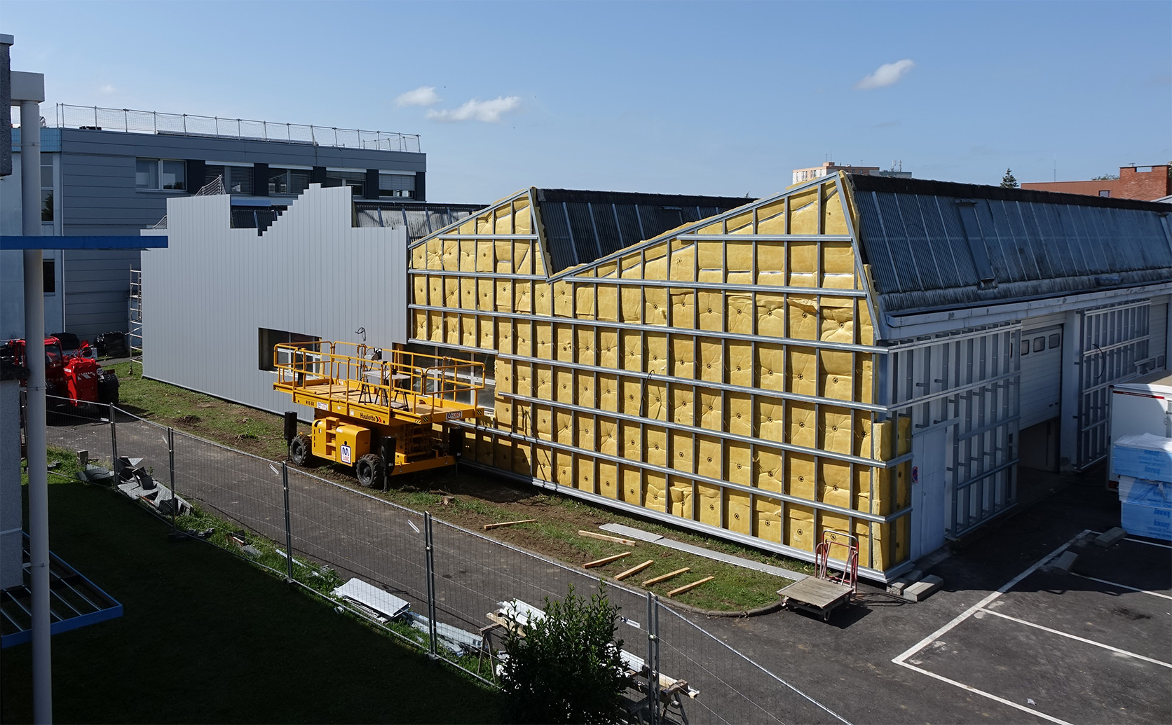 Travaux sur le site de l'IUT de Bourges Réhabilitation du bâtiment Génie Civil de l'IUT