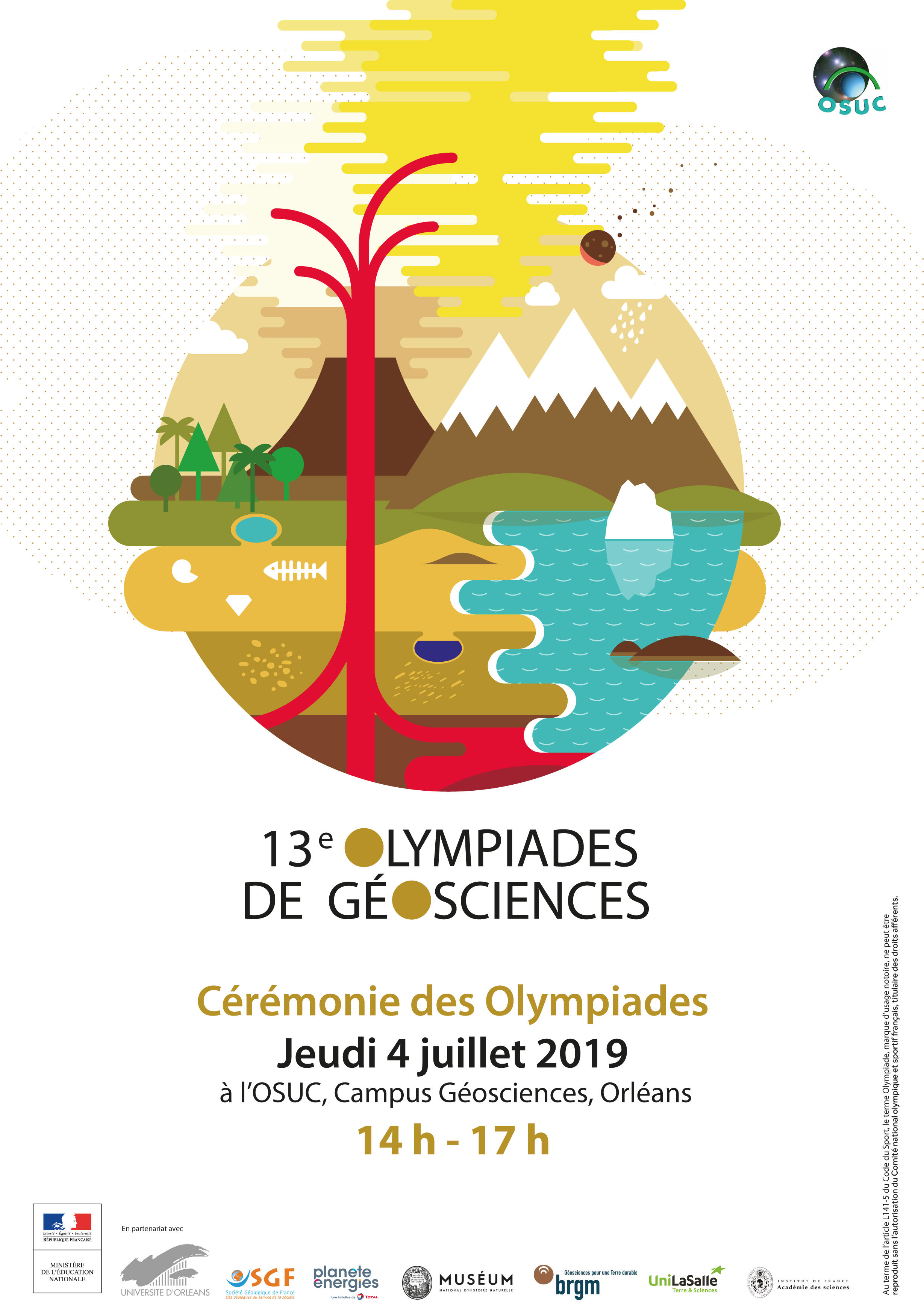 OSUC- Cérémonie - affiche Olympiades OSUC- Cérémonie - affiche Olympiades