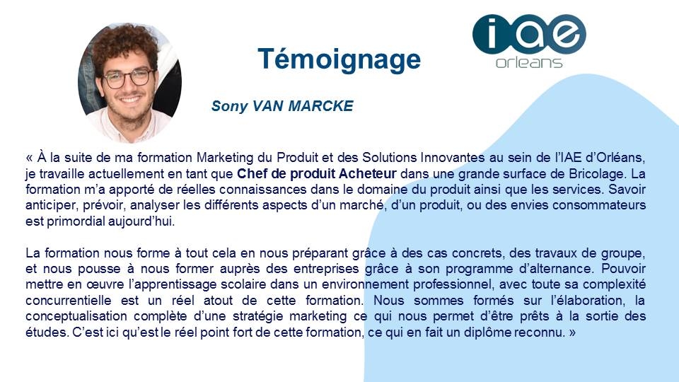 témoignage Sony M2 MPSI