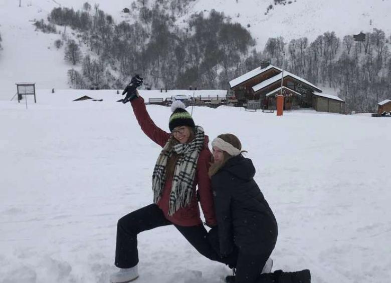 IUT Indre - étudiantes DUT GEA à la semaine blanche 2019 IUT Indre - étudiantes DUT GEA à la semaine blanche 2019