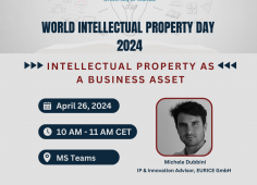 Affiche Journée internationale de la propriété intellectuelle 2024