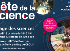 Village des sciences les 12 et 13 octobre - Campus IUT