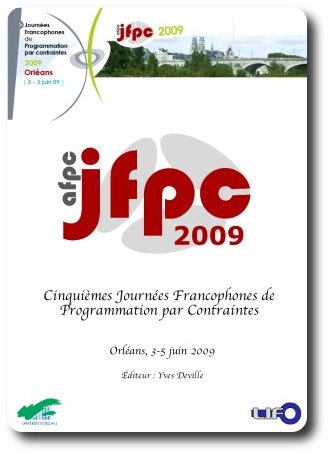 Actes des Cinquièmes Journées Francophones de Programmation par Contraintes