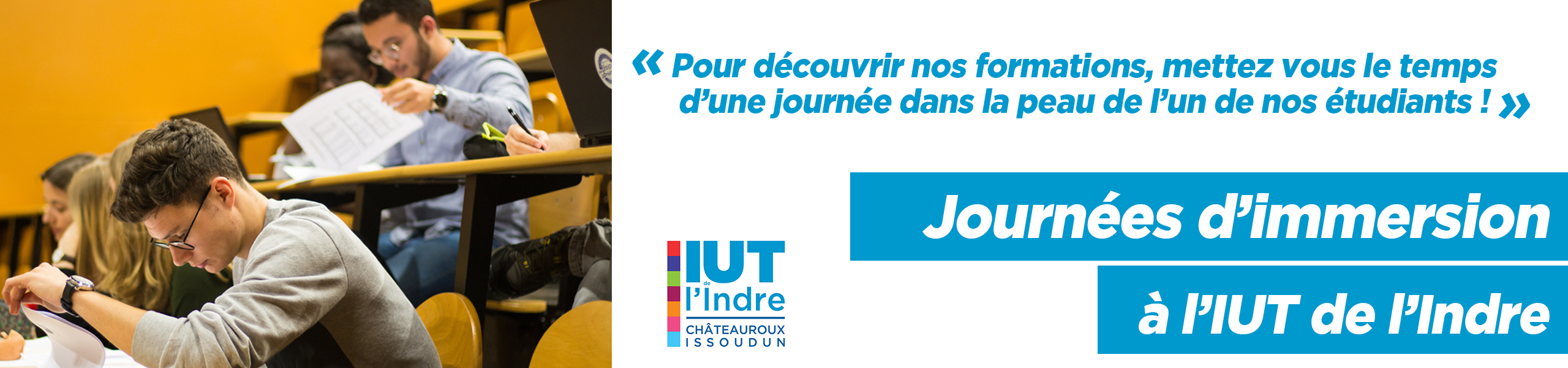 Journée Immersion DUT - IUT Indre - R Journée Immersion DUT - IUT Indre - R