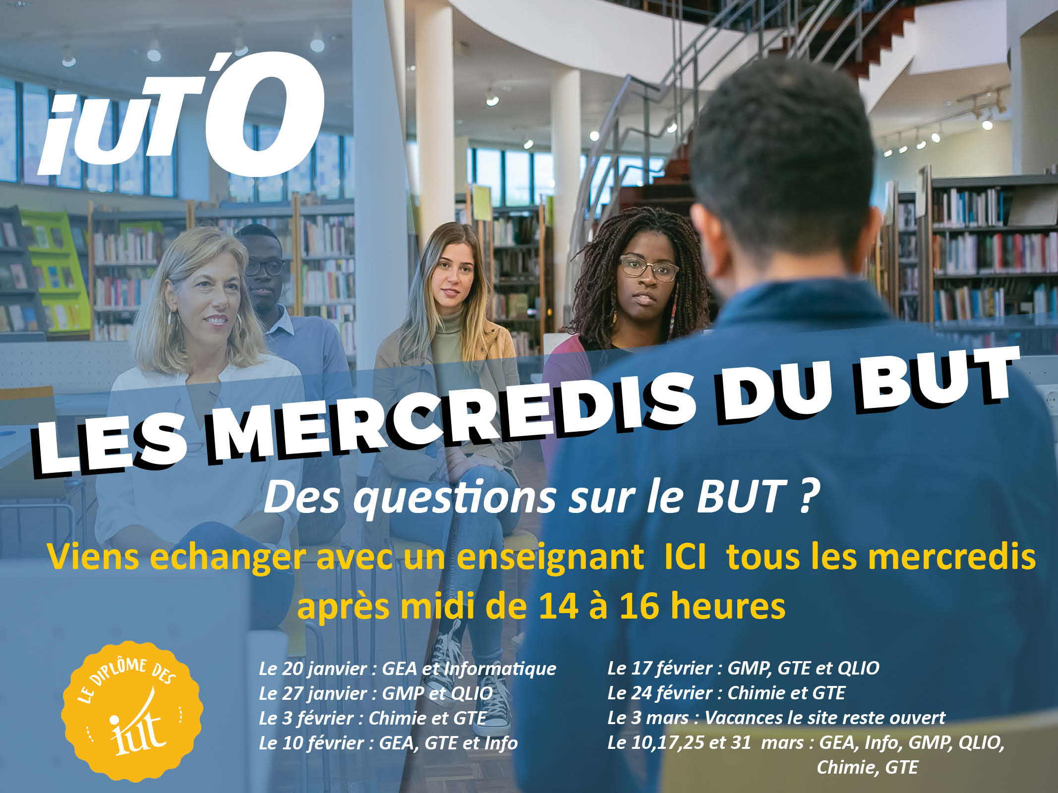 Les MERCREDIS du BUT Les MERCREDIS du BUT