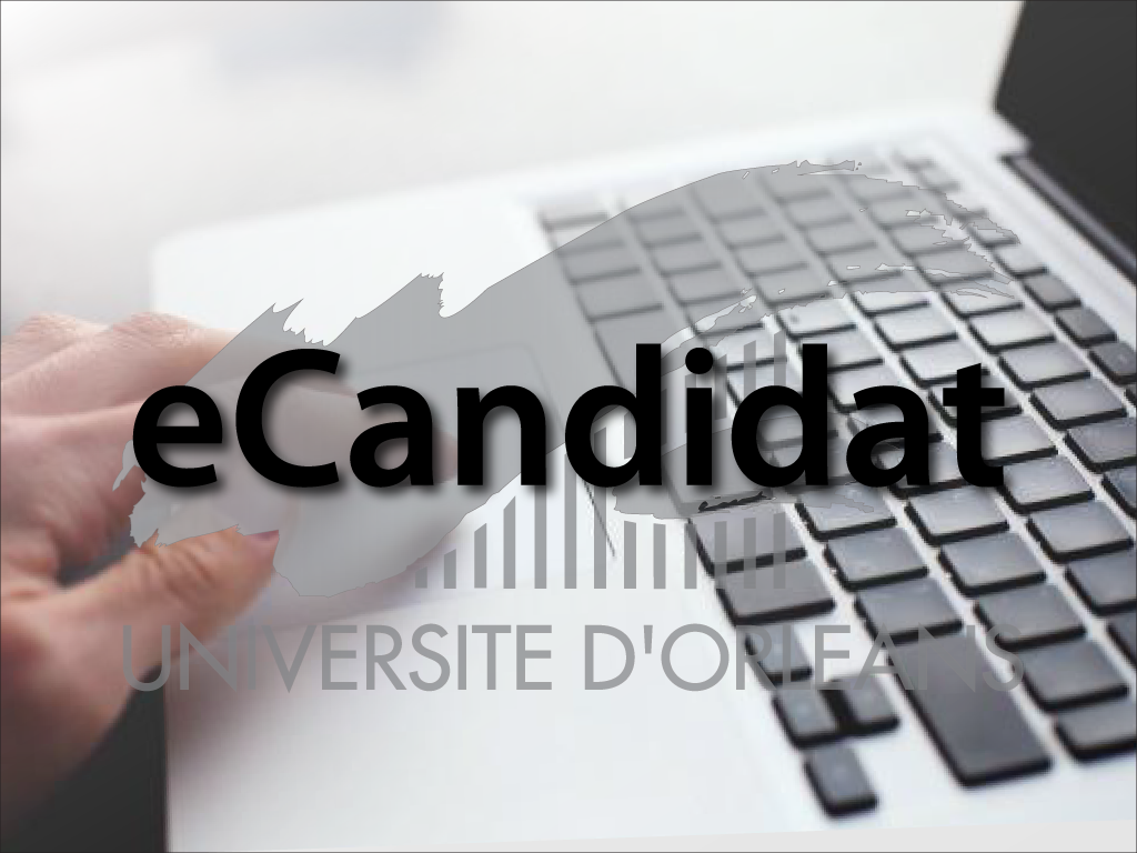 Déposer sa candidature sur eCandidat Candidater
