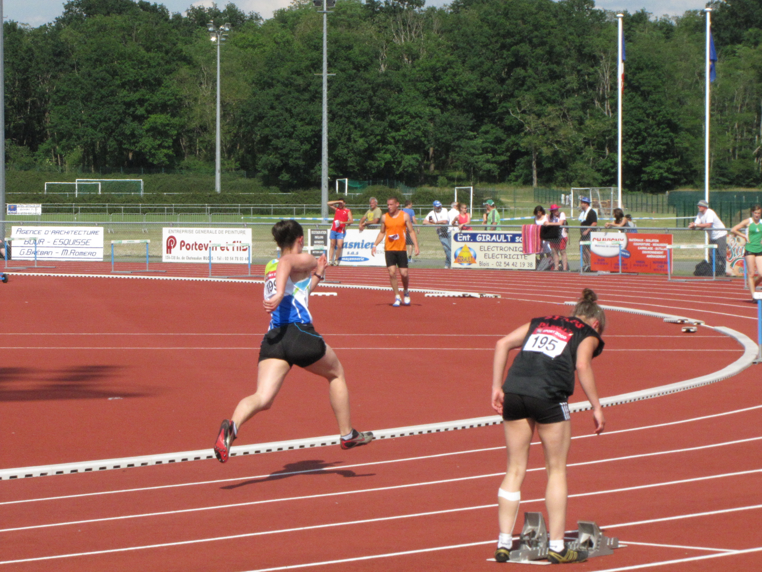 Piste athlétisme