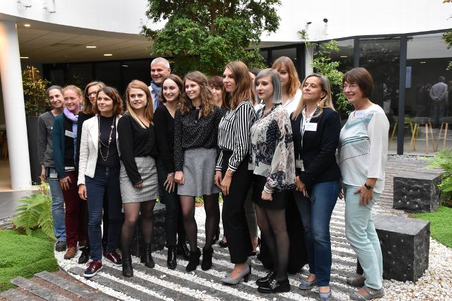 Première promotion formation "art et sciences de la formulation maquillage" 