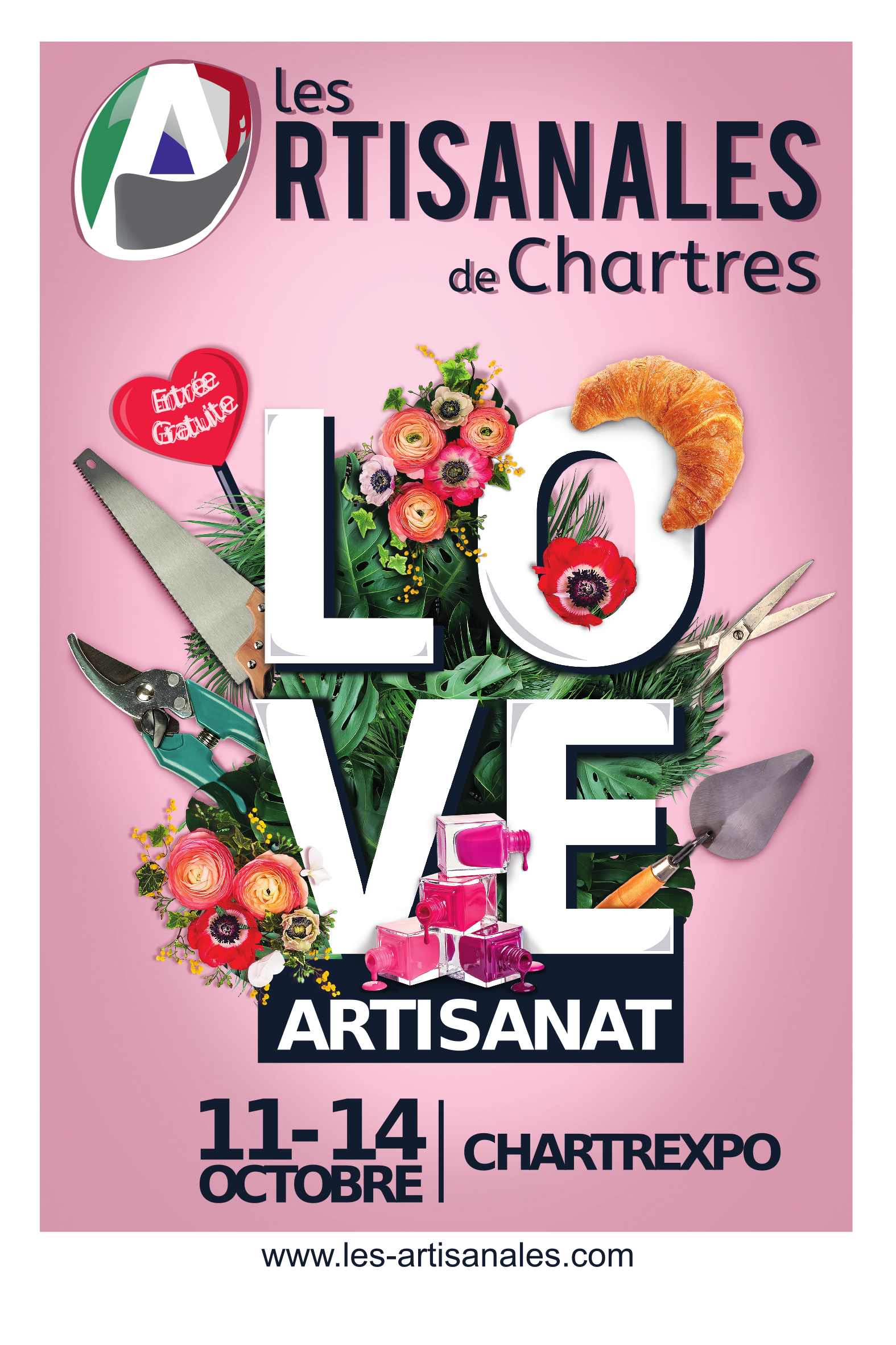 Affiche Artisanales de Chartres 2019 Affiche Artisanales de Chartres 2019