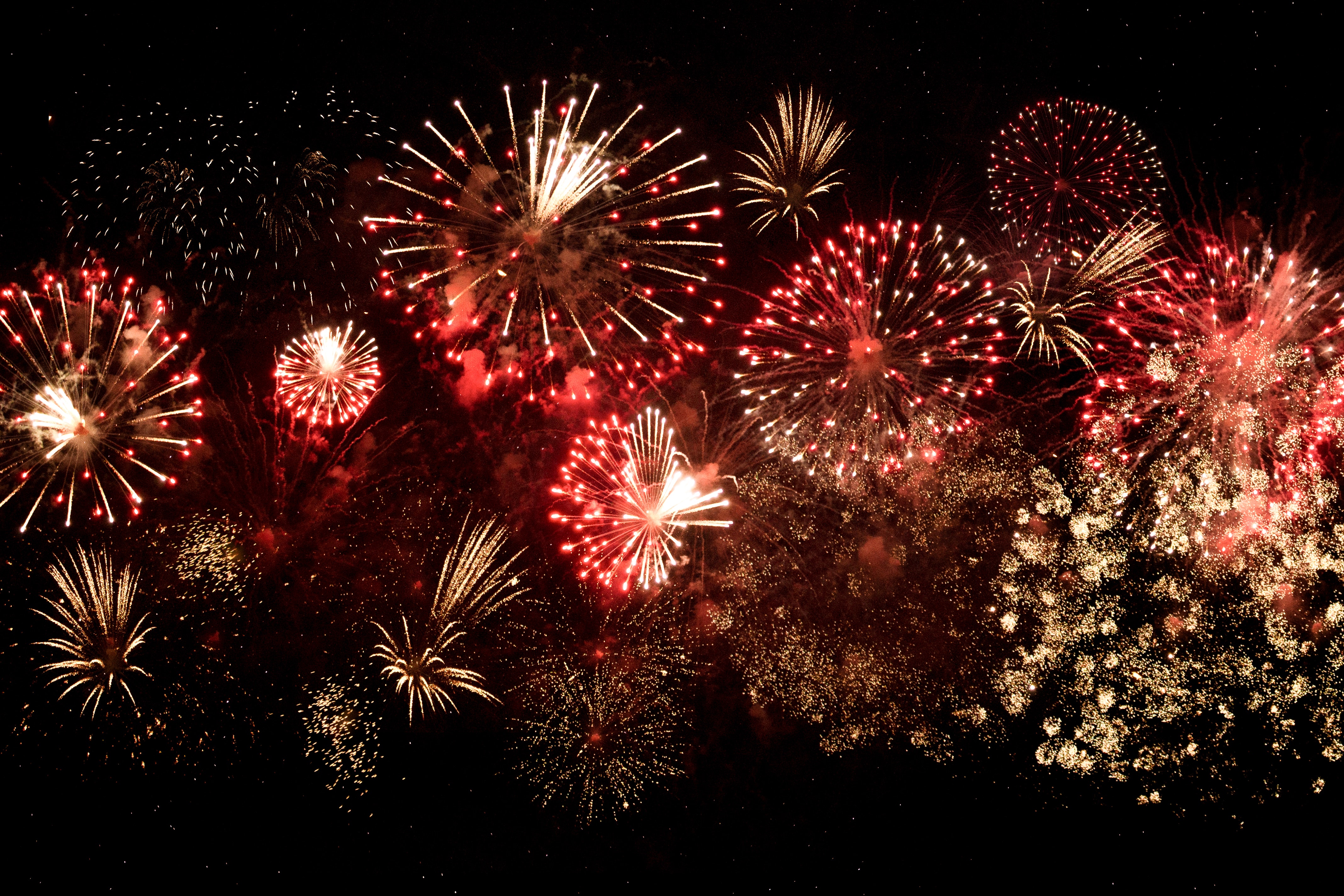 30 ans département GLT Feu d'artifice