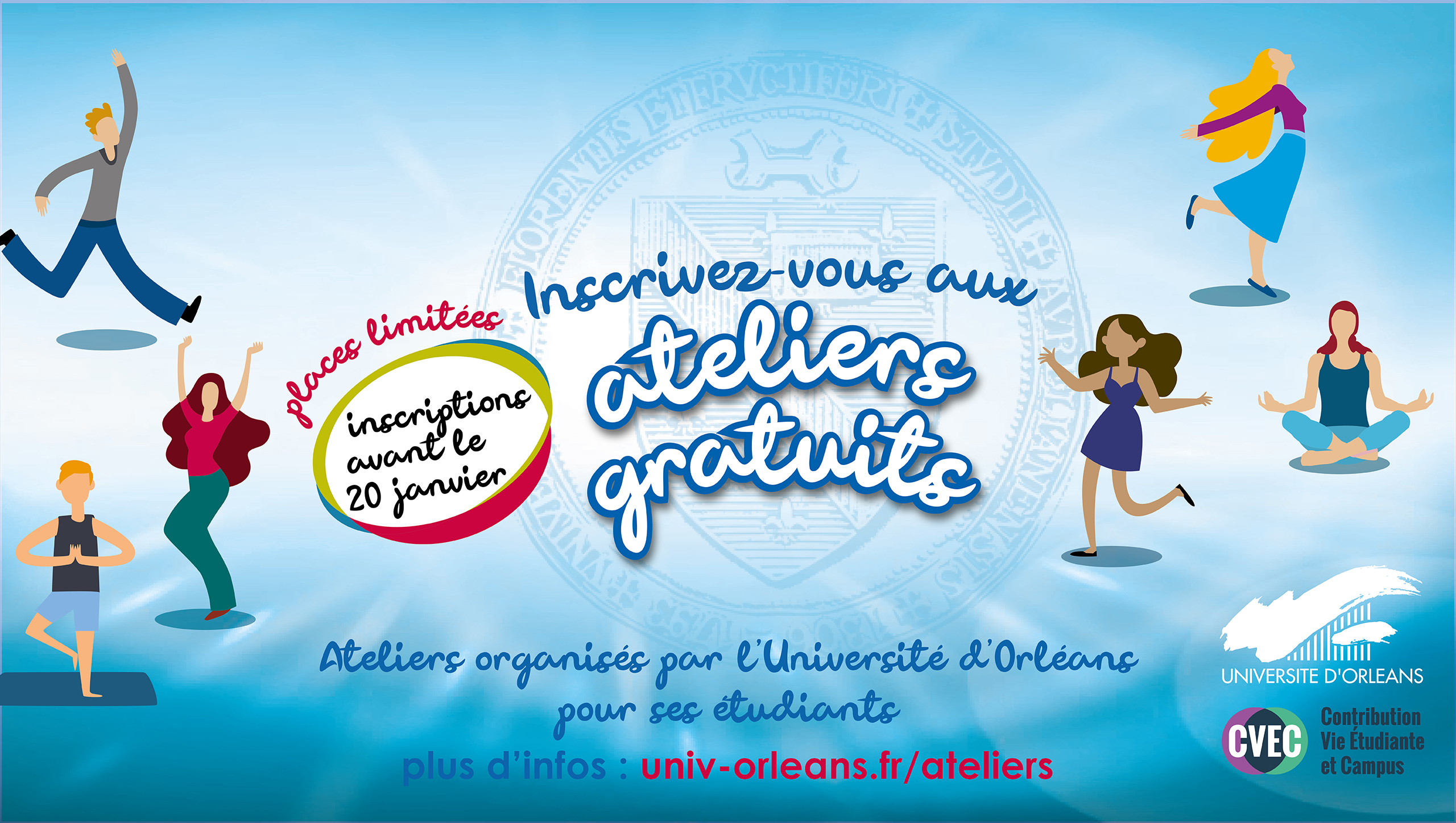 Visuel actu ateliers CVEC rentrée 2020 Visuel actu ateliers CVEC rentrée 2020