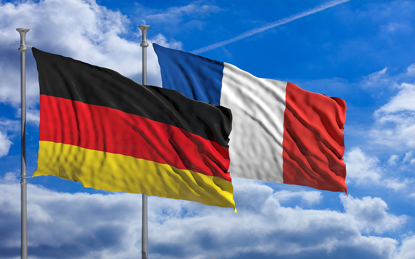 Drapeau france allemagne