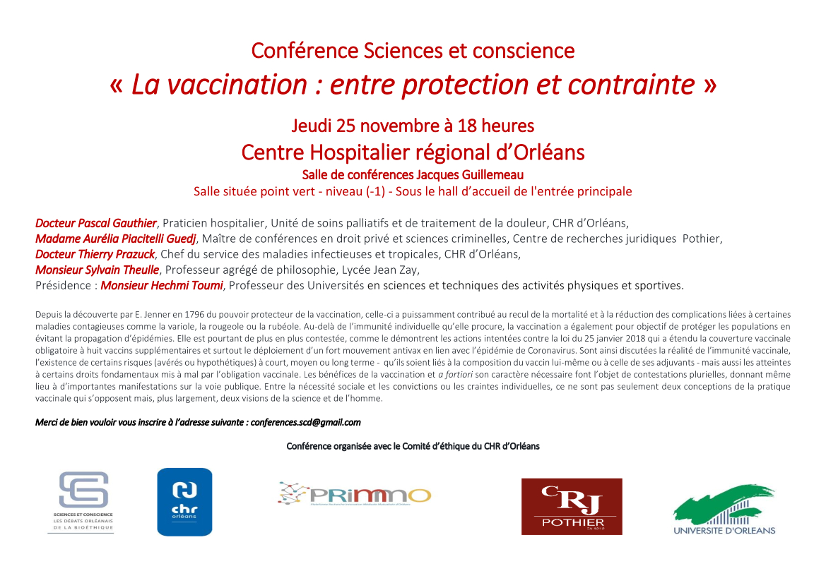 Affiche conf vaccination