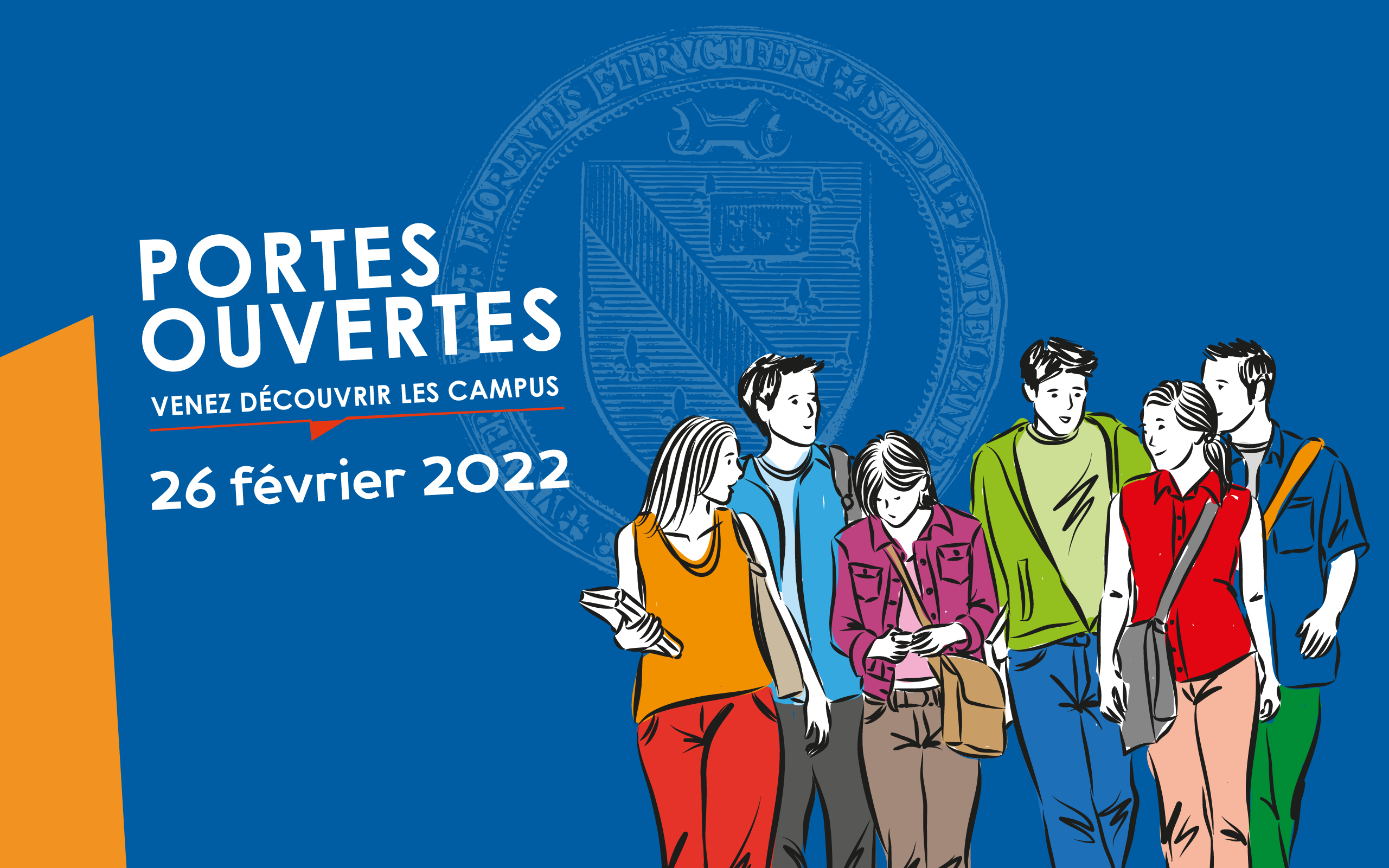 Visuel de la Journées POrtes OUvertes 2022 Visuel de la Journées POrtes OUvertes 2022