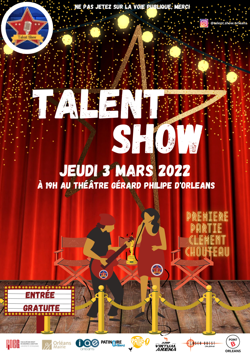 Affiche Talent Show 2022