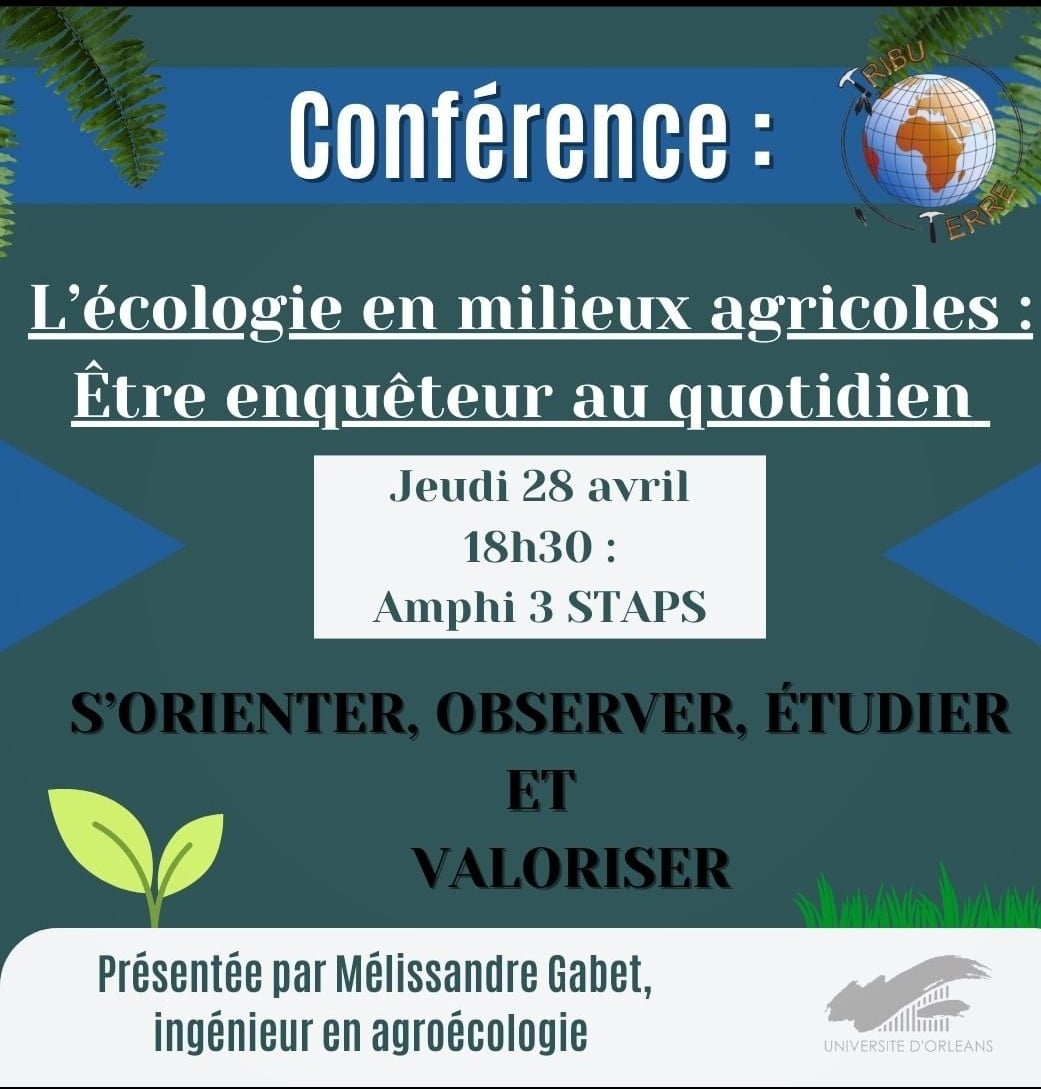 Conf ecologie et milieux agricoles