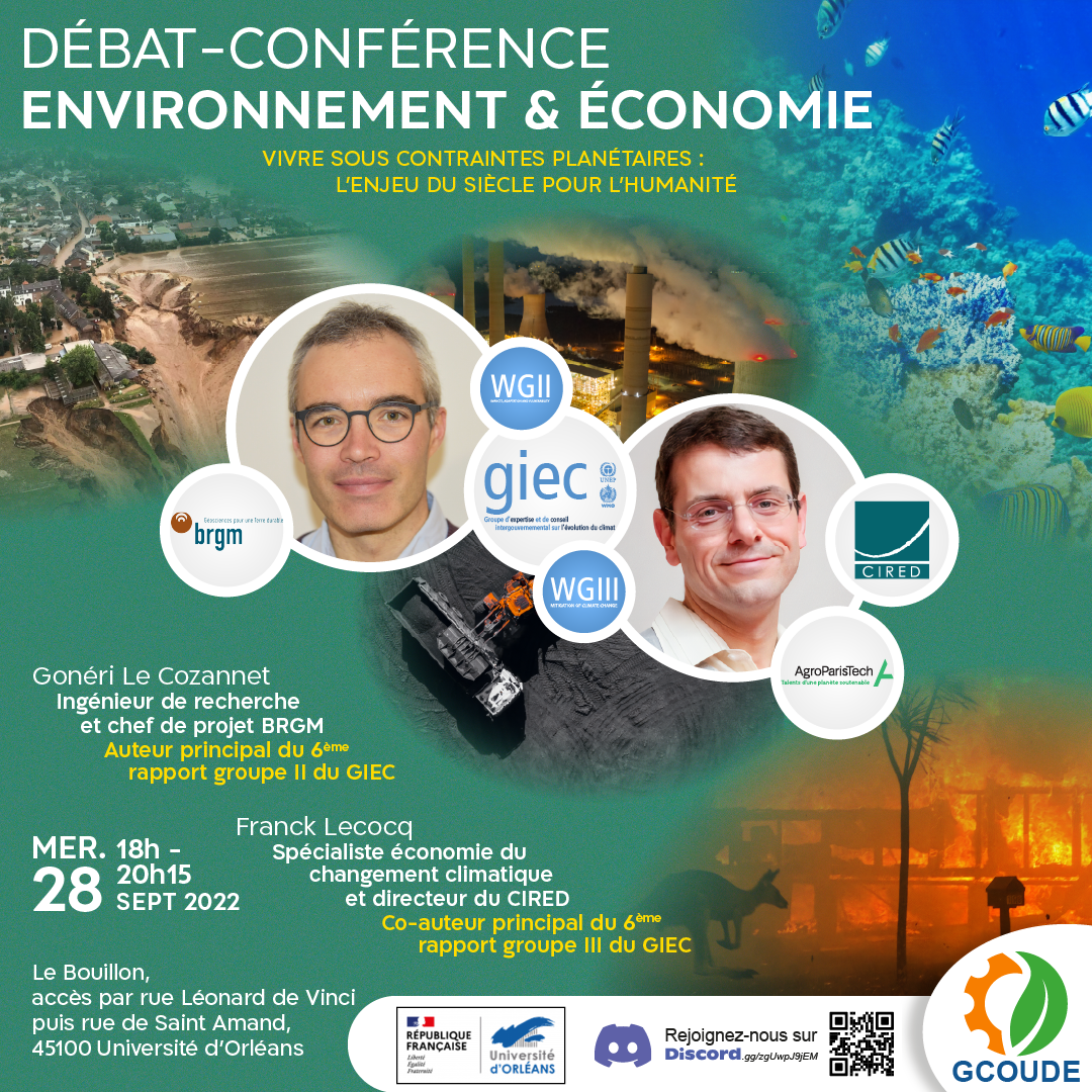 Conférence débat GCOUDE Conférence débat GCOUDE
