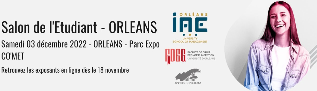 IAE Orléans Salon de l'étudiant IAE Orléans Salon de l'étudiant