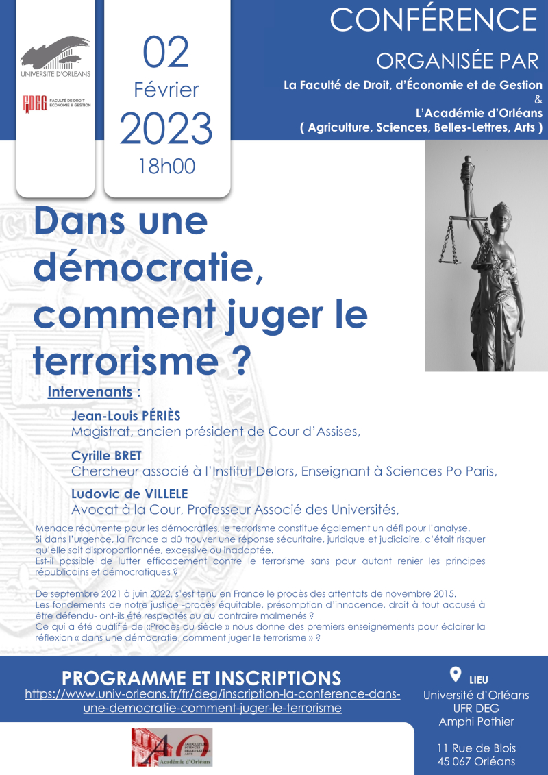 Conférence terrorisme