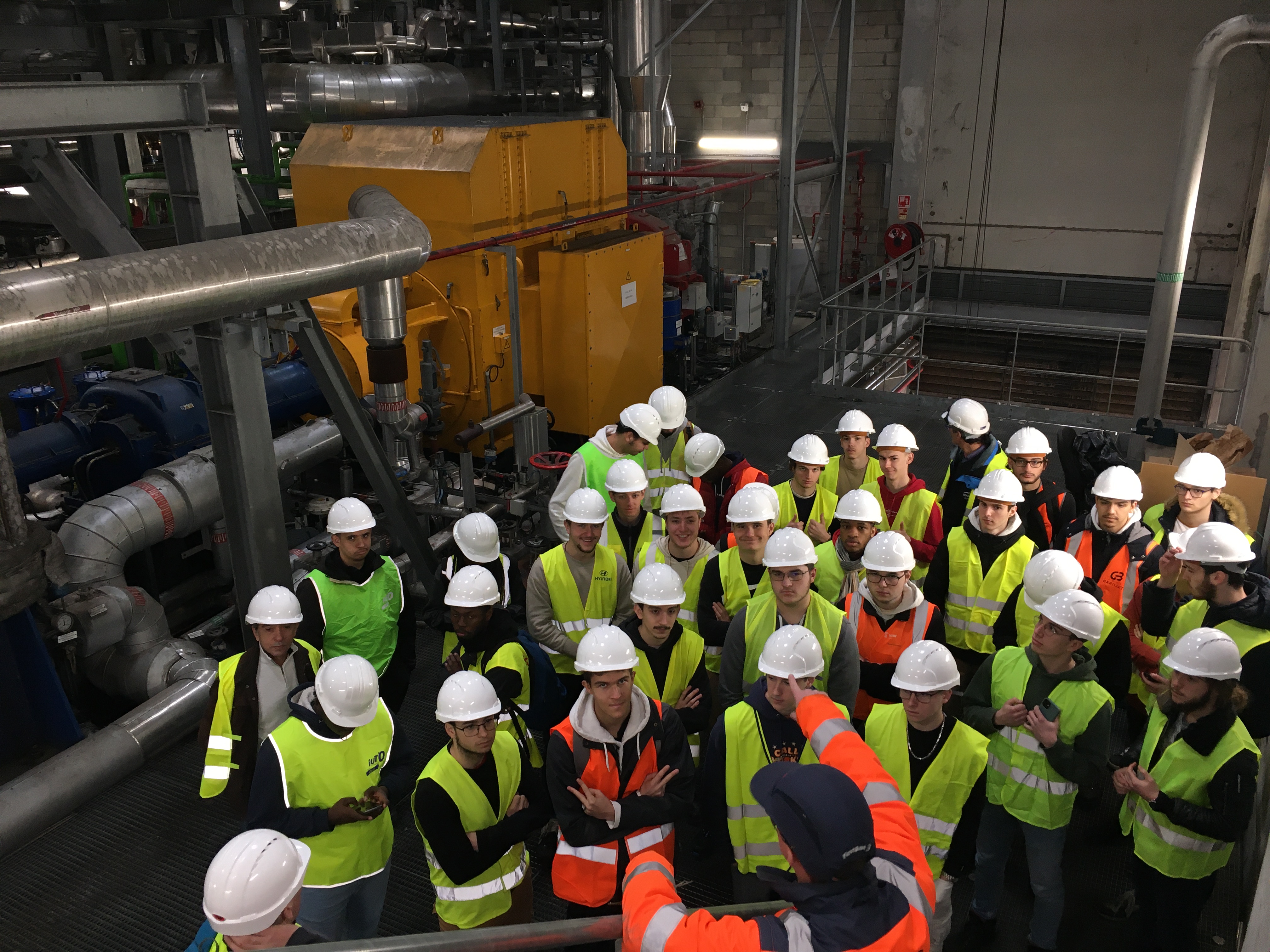 Visite chaufferie biomasse MT2E Visite chaufferie biomasse