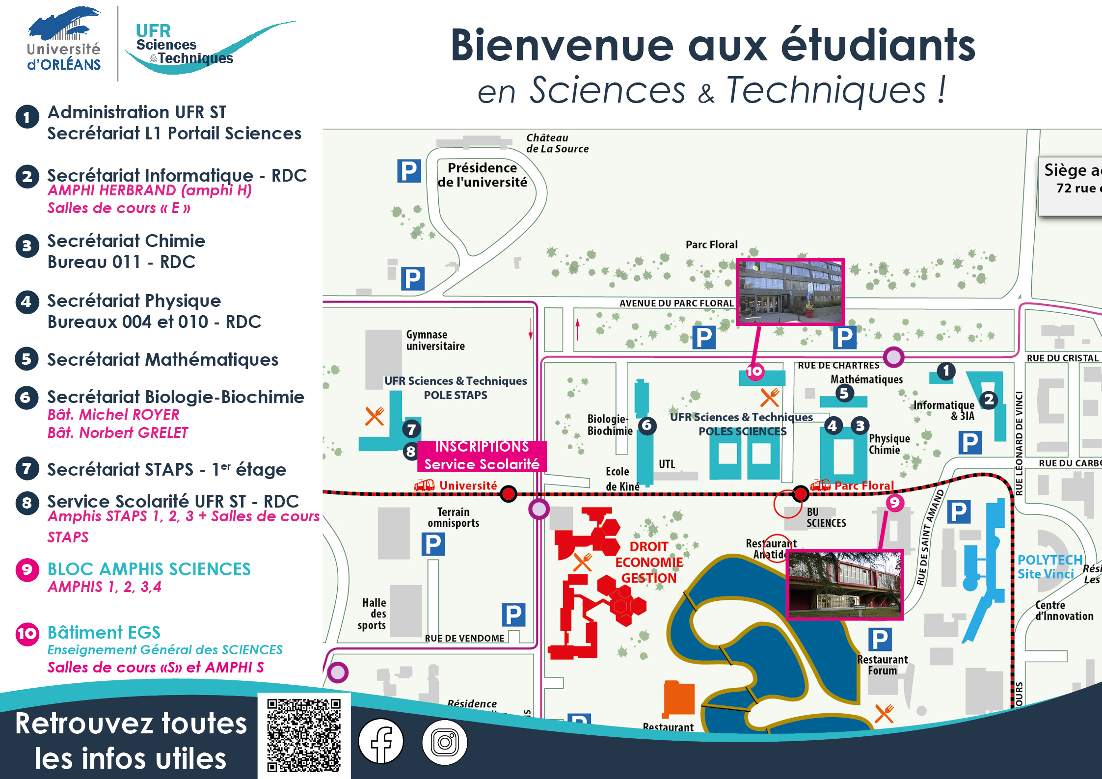 PLAN UFRST SALLES ET AMPHIS