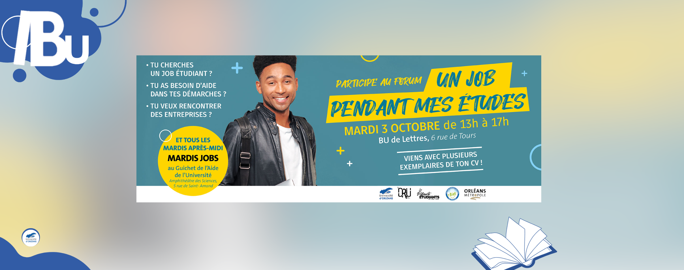 Affiche de l'atelier reprenant les dates