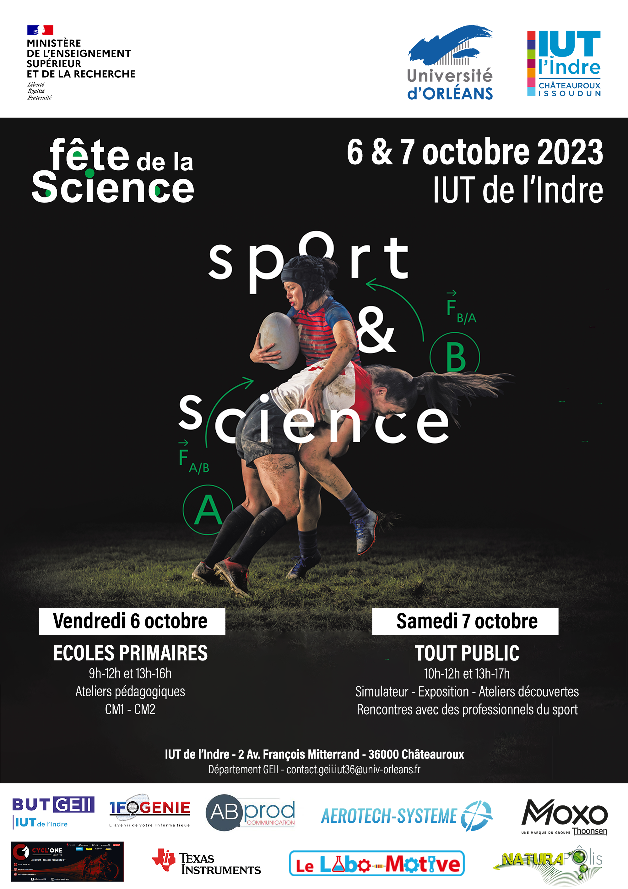 Affiche fete de la science