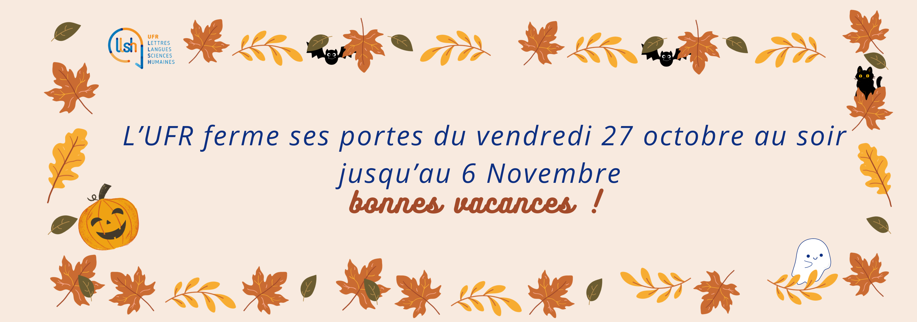 banniere vacances novembre 23