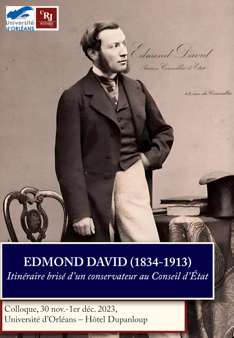 Affiche Edmond David