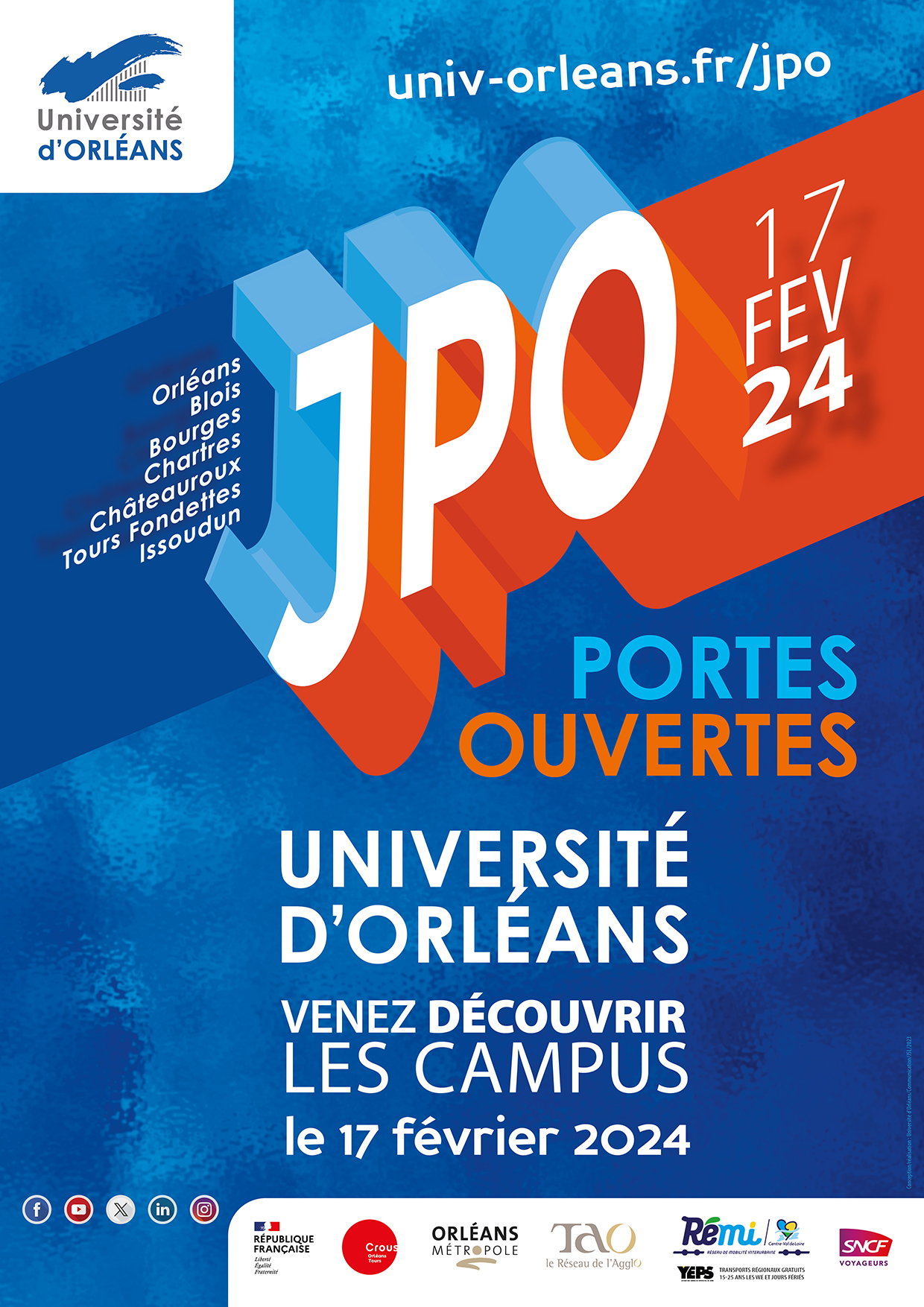 affiche jpo univ