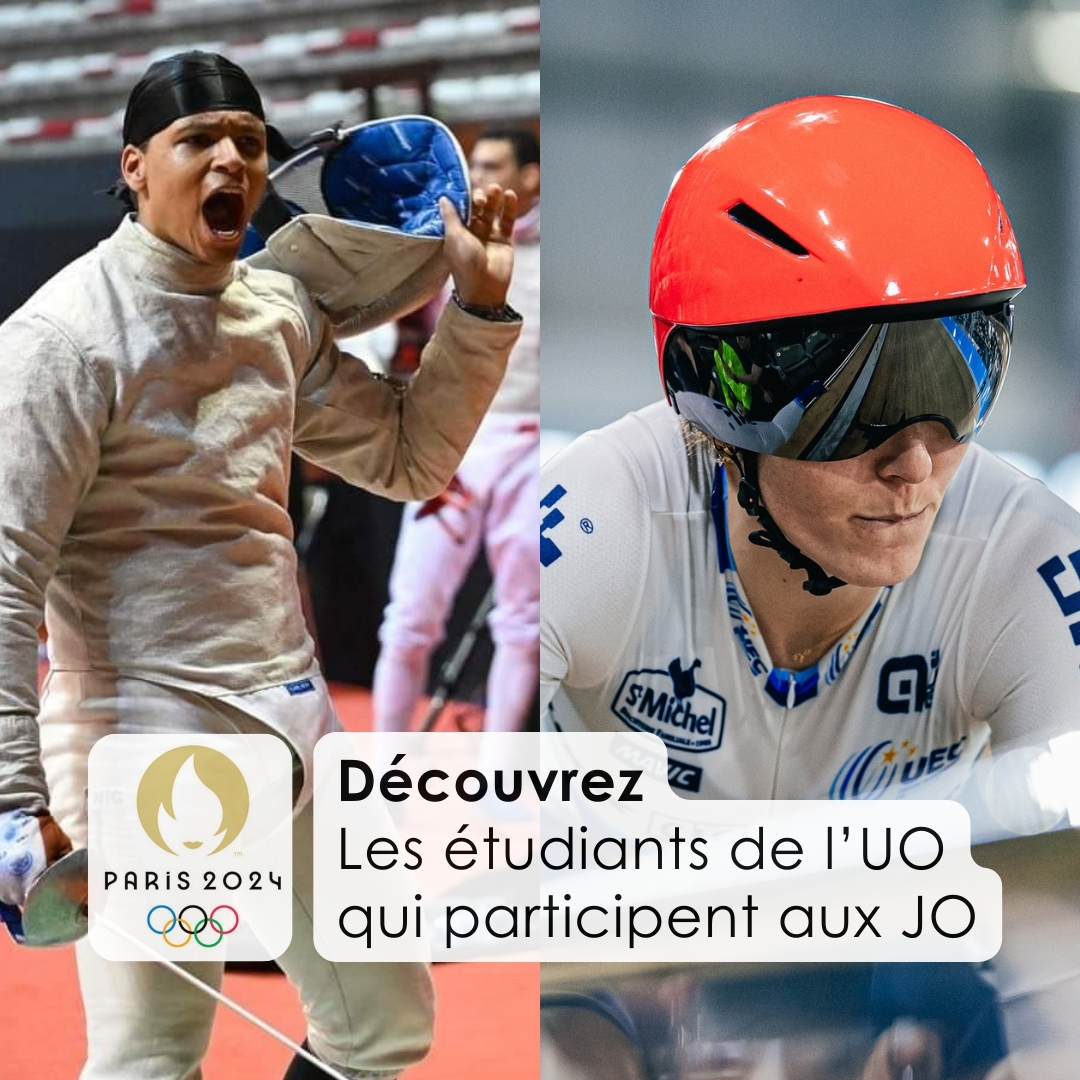 Étudiants de l'UO qualifiés aux JO 2024 Étudiants de l'UO qualifiés aux JO 2024