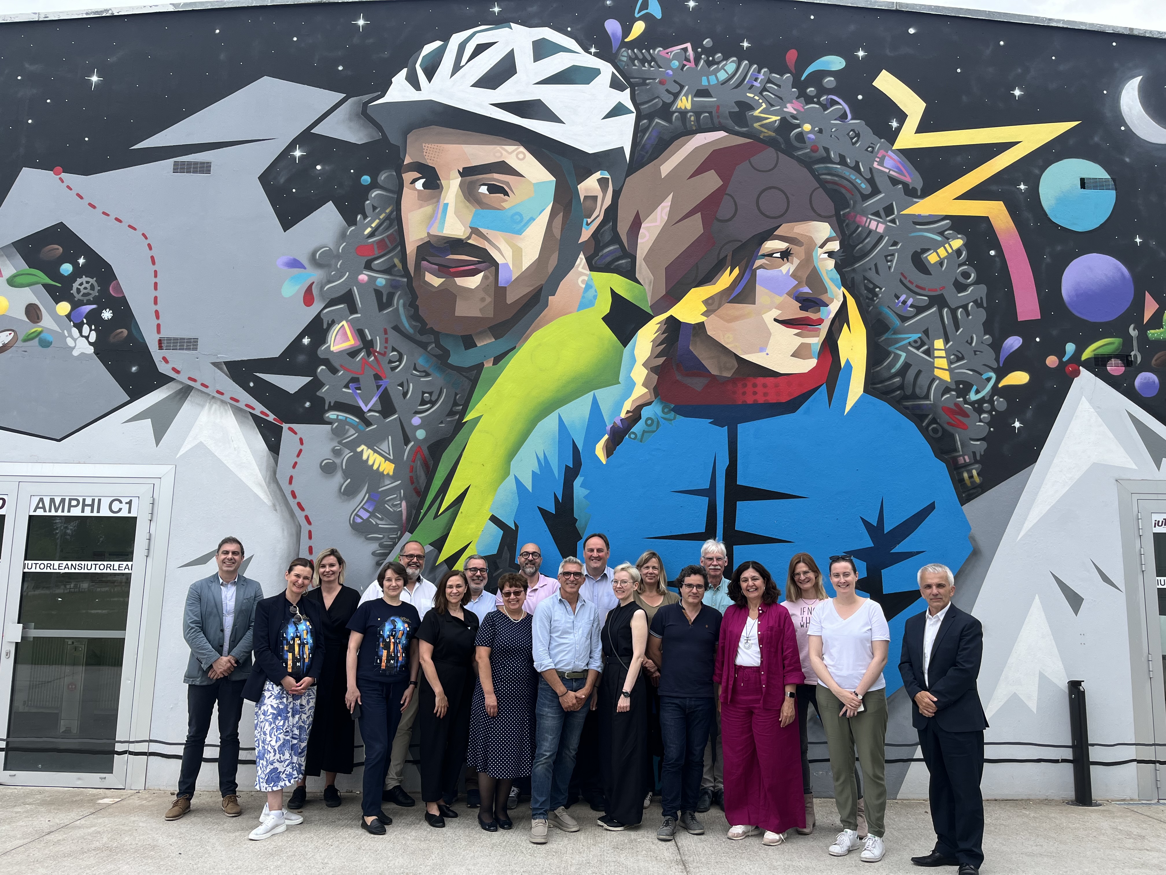Photo de groupe du Steering Committee meeting 2024