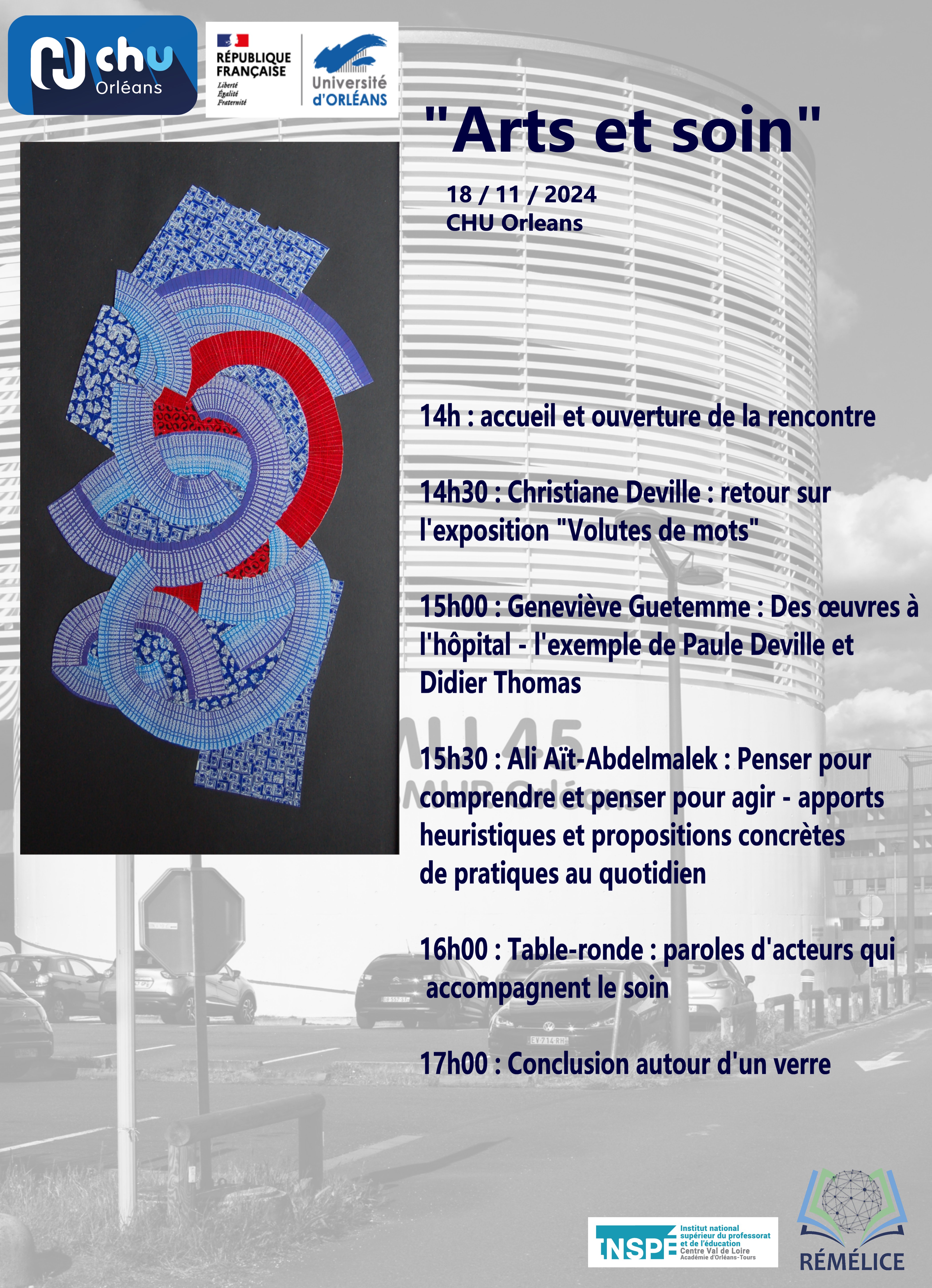 Journée Arts et soin au CHU Journée Arts et soin au CHU