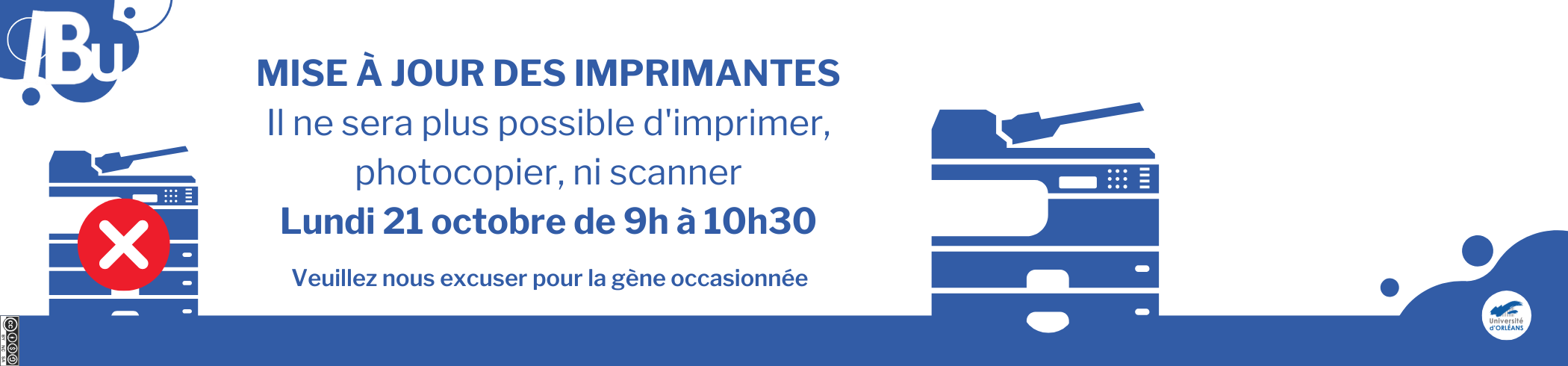 Reprise du texte de l'actu avec icone de photocopieur HS
