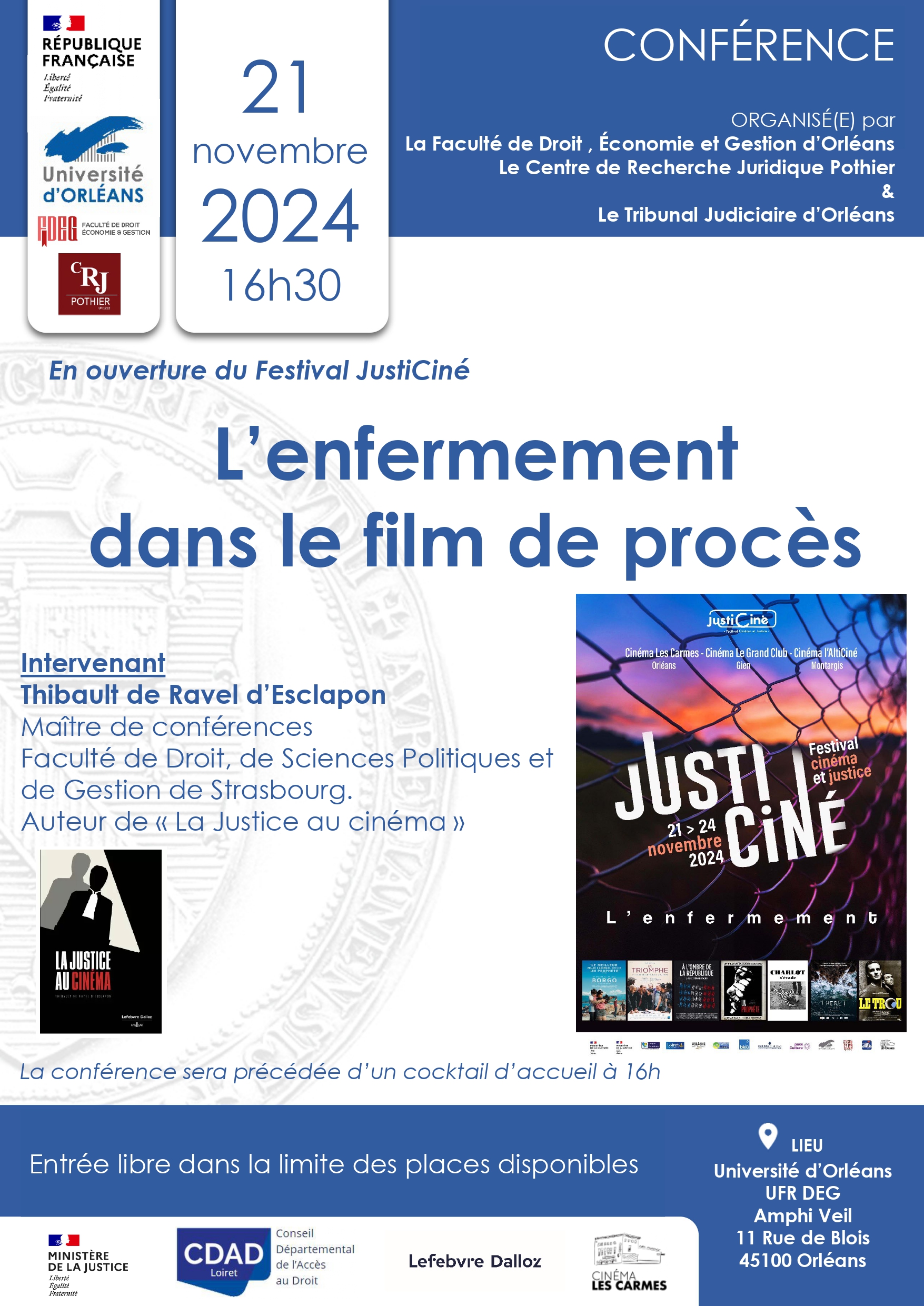 conférence JustiCiné