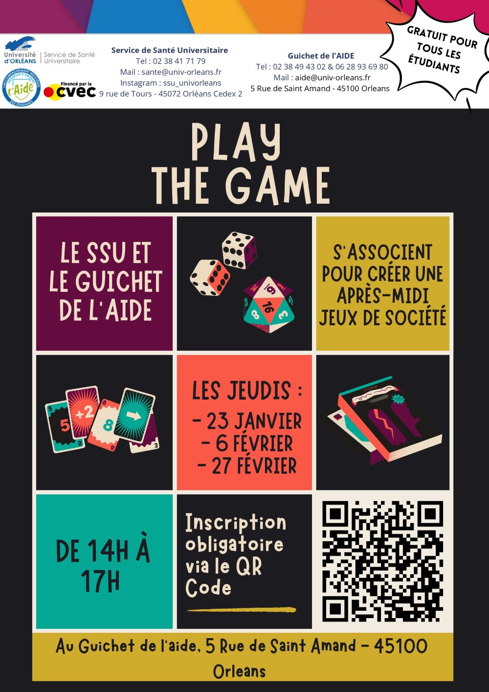 Affiche play the game Affiche play the game