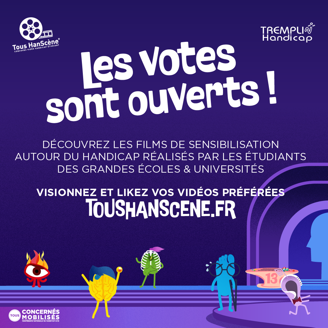 Jusqu'au 12 juin votez pour votre film TousHanscène Jusqu'au 12 juin votez pour votre film TousHanscène