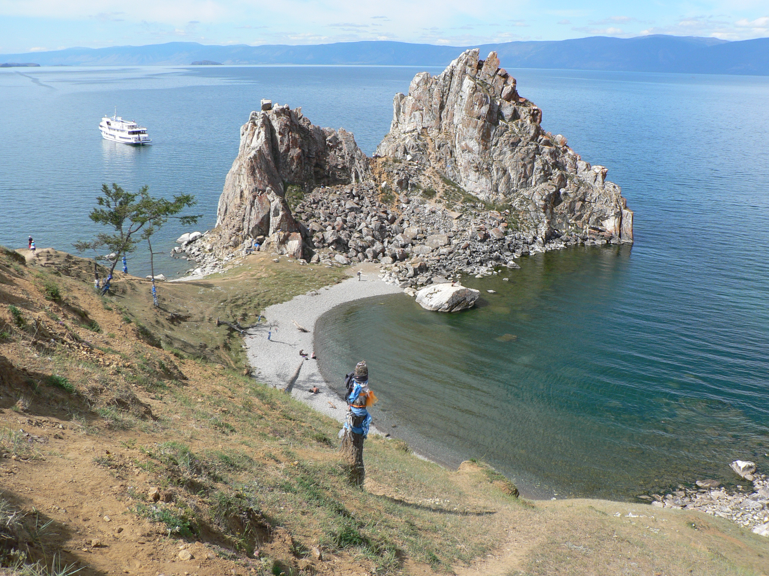Le lac Baïkal, plus grande réserve d’eau douce de la planète, © L. Touchart 2010