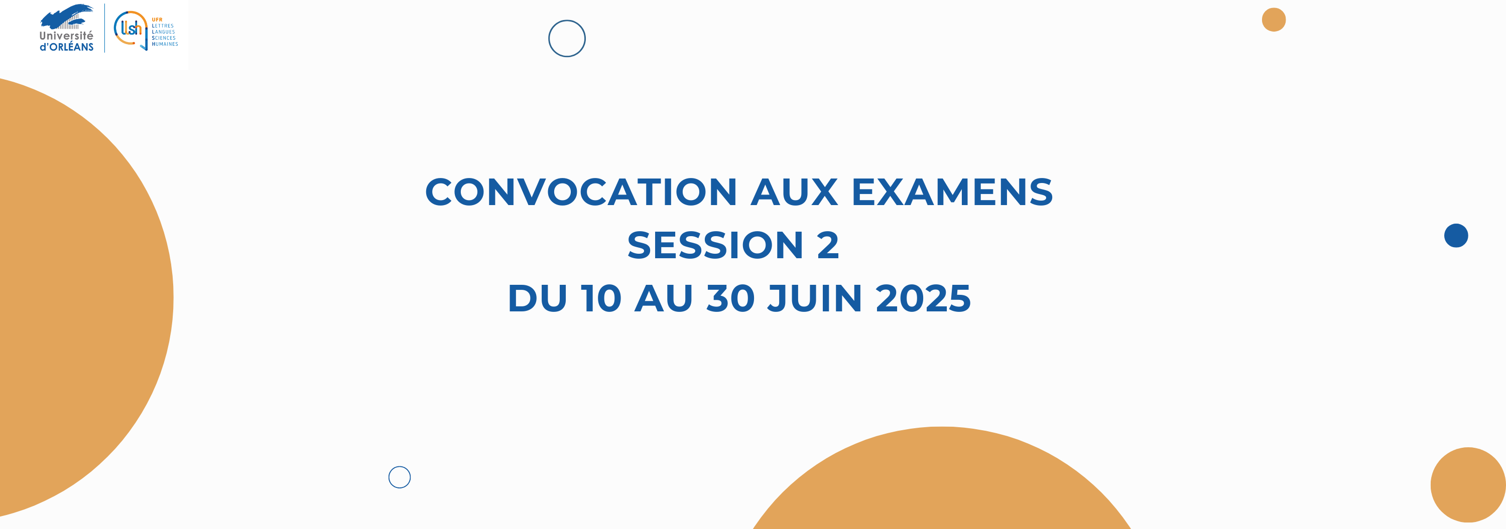Convocations Examens Juin 2025 Convocations Examens Juin 2025