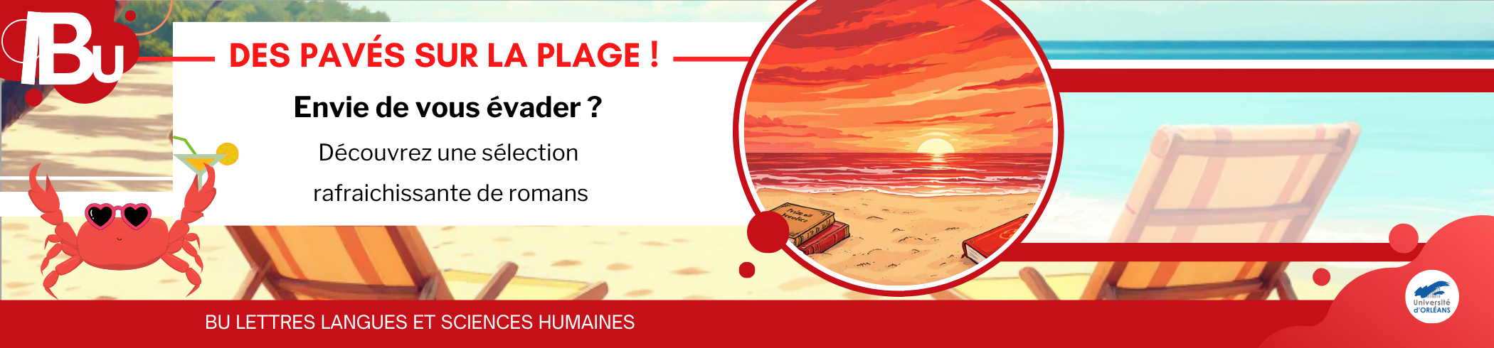 Des pavés sur la plage Affiche de l'exposition, photo d'une plage avec le soleil couchant sur la mer