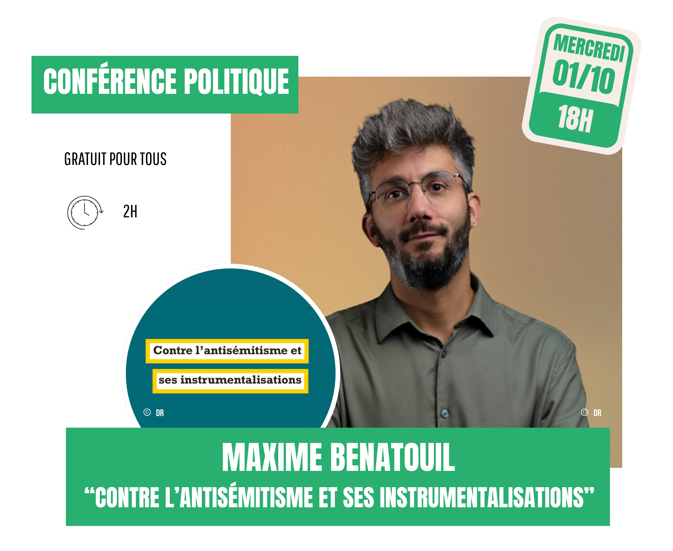 Conférence Maxime Benatouil