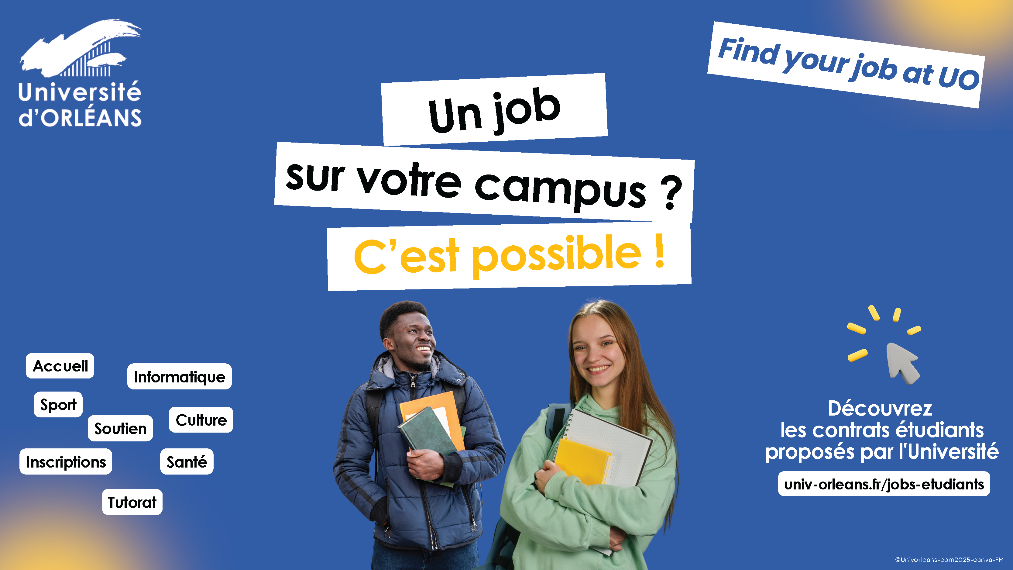 L'université recrute pour la rentrée 2026