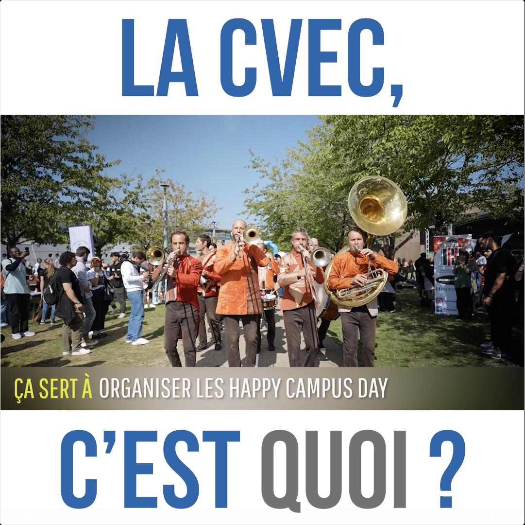 La CVEC finance l'accueil des étudiants lors des happy campus day La CVEC finance l'accueil des étudiants lors des happy campus day