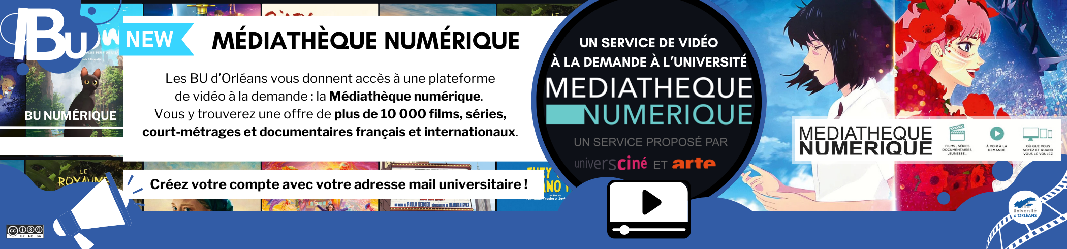 Reprise du texte de l'actu, capture d'écran de la médiatheque numérique