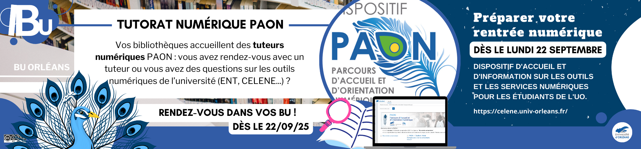 Reprise du texte de l'actu, affiche du dispositif PAON