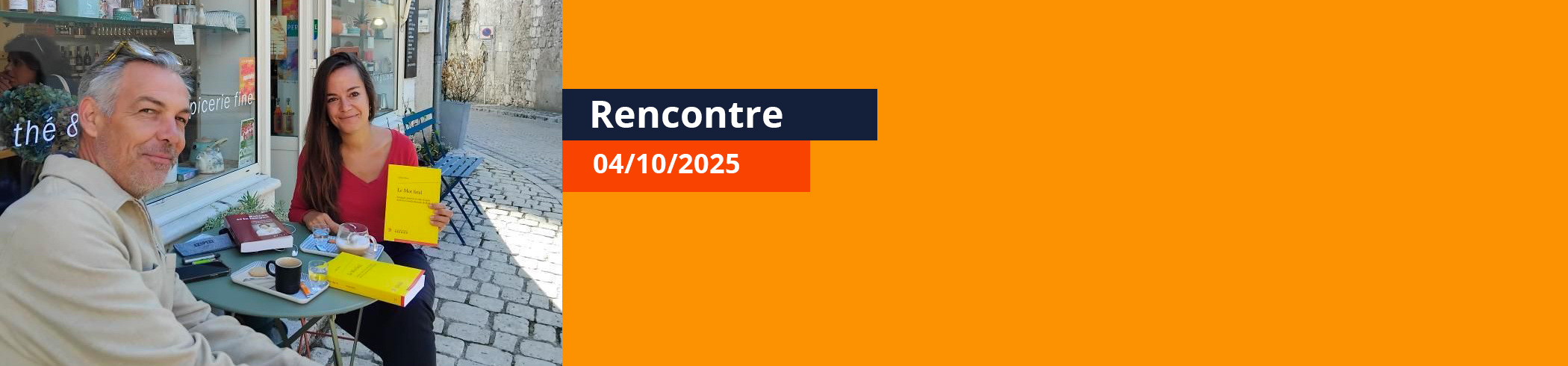 Rencontre avec Laélia Véron et Tanguy Viel Rencontre avec Laélia Véron et Tanguy Viel