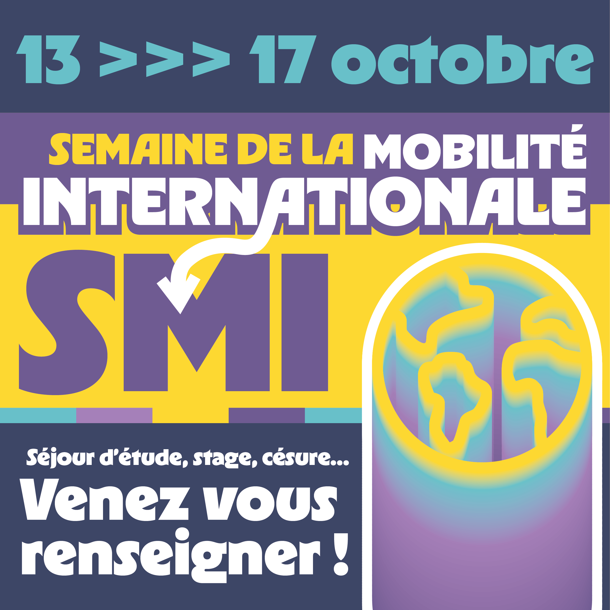 Semaine de la mobilité internationale du 13 au 17 octobre