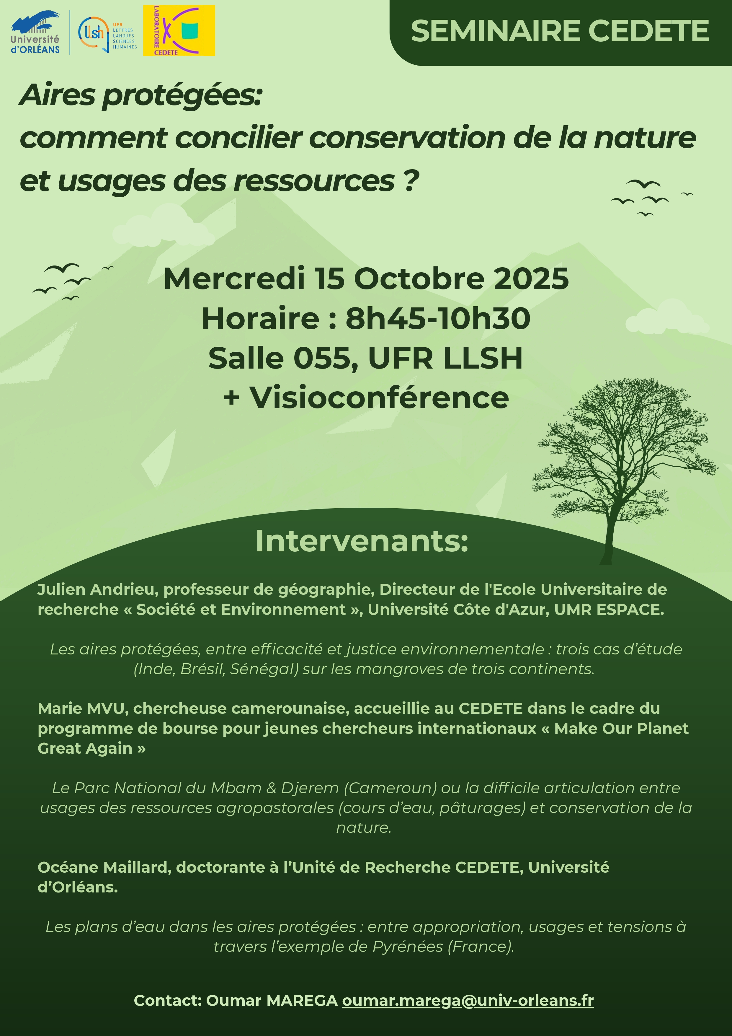 programme affiche