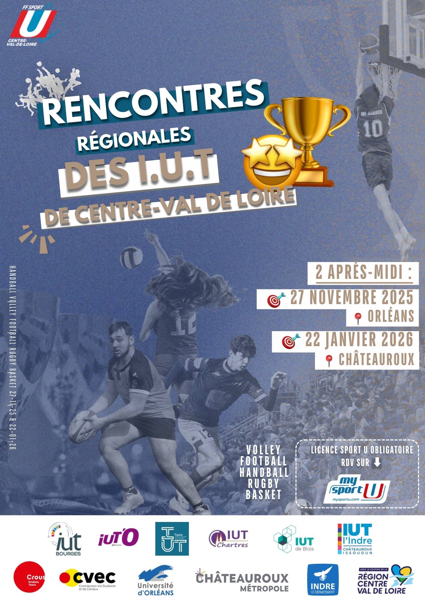 Affiche Rencontres Régionales des IUT Affiche Rencontres Régionales des IUT