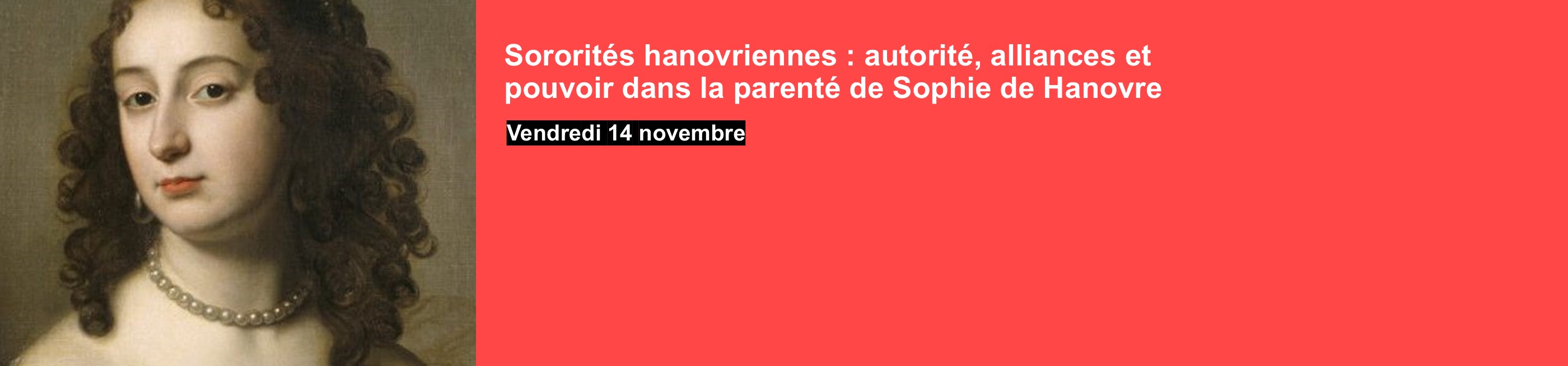 Bannière Sophie de Hanovre Bannière Sophie de Hanovre